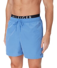 TOMMY HILFIGER TH Elastyczny kostium kąpielowy z logo - Stroje kąpielowe męskie