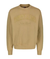 TOMMY HILFIGER TH JEANS Bluza z logo misia reliktowa opalenizna - Bluzy męskie - 1
