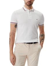 TOMMY HILFIGER TH TIPPED Koszulka polo z kr&oacute;tkim rękawem i dopasowanym krojem - Polo męskie