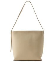 COCCINELLE C-ME LOCK Torba na ramię muszla piaskowa - Torby damskie - 1