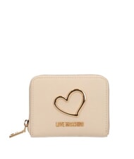 LOVE MOSCHINO HEART TURNLOCK Mały portfel - Portfele damskie