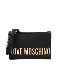 LOVE MOSCHINO BOLD LOVE Pasek na ramię Czarny - Torby damskie - 1