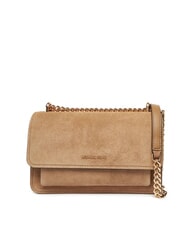 MICHAEL KORS CLAIRE Zamszowa torba na ramię łuska - Torby damskie - 1