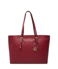 MICHAEL KORS QUINN Sk&oacute;rzana torba na zakupy morwa - Torby damskie - 1