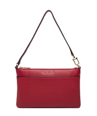 MICHAEL KORS JET SET Sk&oacute;rzana kopert&oacute;wka na ramię karmazynowy - Torby damskie - 1