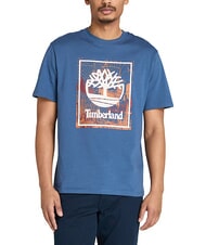 TIMBERLAND FRONT SEASONAL STACK Koszulka bawełniana - Koszulki męskie