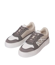 ARMANI EXCHANGE AX LOGO Trampki na platformie - Buty damskie