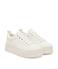ARMANI EXCHANGE KURT MINI-TUMBLED  Trampki na koturnie 5 cm - Buty damskie