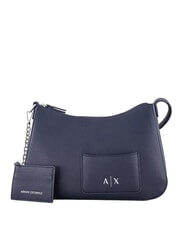ARMANI EXCHANGE A|X SMOOTH Torba na ramię kapitan nieba - Torby damskie - 1