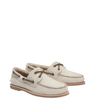 TIMBERLAND CLASSIC BOAT  Buty ze sk&oacute;ry zamszowej naturalny nubuk - Buty męskie - 1