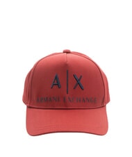 ARMANI EXCHANGE BASEBALL HAT Czapka z haftowanym logo - Włosy