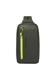 PIQUADRO CORNER SPECIALE GOMMATO  Plecak na jedno ramię - Plecaki na laptopa do pracy