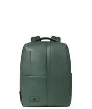 PIQUADRO RUSSEL Plecak na laptopa 14" ze sk&oacute;ry - Plecaki na laptopa do pracy