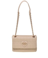 LOVE MOSCHINO BUBBLY LOVE Mała torebka na ramię / torba na ramię masło - Torby damskie - 1