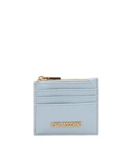 LOVE MOSCHINO HEART TURNLOCK Portmonetka na karty / monety jasnoniebieski - Portfele damskie - 1