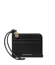 MICHAEL KORS JET SET Sk&oacute;rzany uchwyt na karty - Portfele damskie