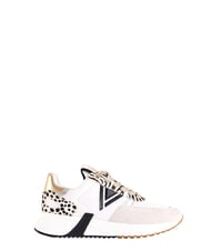 GAUD&Igrave; ICONICA Sk&oacute;rzane trampki ecru/biały - Buty damskie - 1