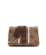 GUESS NOELLE 2 Torba na ramię / torba na ramię logo mleka/brązowy - Torby damskie - 1