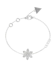 GUESS WHITE LOTUS Srebrna bransoletka - Bransoletki damskie
