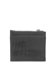 LOVE MOSCHINO SIGNATURE LOVE Portmonetka na karty / monety - Portfele damskie