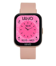 LIUJO VOICE SLIM Zegarek, smartwatch z obudową silikonową i stalową - Zegary