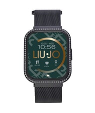 LIUJO VOICE SLIM LUXURY Zegarek, smartwatch ze stopu aluminium ze złotym wykończeniem - Zegary