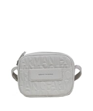 ARMANI EXCHANGE LIZ PEBBLE Torba na aparat z wytłoczonym logo - Torby damskie