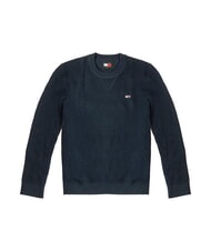 TOMMY HILFIGER TH JEANS Sweter z okrągłym dekoltem - Koszulki męskie