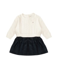 TOMMY HILFIGER TH KIDS Garnitur  płatek kości słoniowej - Sukienki dla małych dziewczynek - 1