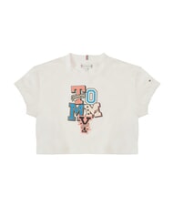 TOMMY HILFIGER TH KIDS Koszulka bawełniana biały - Koszulka dziecięca - 1
