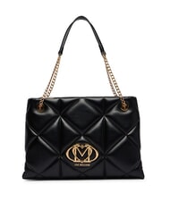 LOVE MOSCHINO EMBOSSED Quilted Torba na ramię - Torby damskie