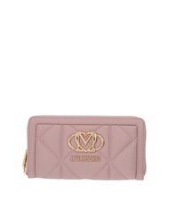 LOVE MOSCHINO EMBOSSED Portfel zapinany na suwak - Portfele damskie