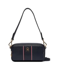 TOMMY HILFIGER TH DAILY Mała torebka na ramię z paskiem na ramię kosmiczny niebieski - Torby damskie - 1