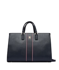 TOMMY HILFIGER TH DAILY Torebka z paskiem na ramię kosmiczny niebieski - Torby damskie - 1