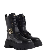 GAUD&Igrave; CORINNE MILLED Sk&oacute;rzane płazy - Buty damskie