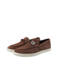 GUESS HEAWS Mokasyny sk&oacute;rzane - Buty damskie