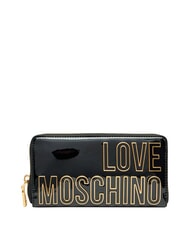 LOVE MOSCHINO BOLD LOVE Portfel Zip - Portfele damskie
