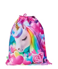 SJGANG FLYUNICORN GIRL Torba szkolna fuksja fluorescencyjna - Plecaki szkolne i rekreacyjne - 1