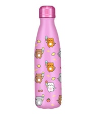 CARTOMANIA CHILL & REFILL Butelka na wodę ze stali nierdzewnej, 500 ml kotek - Butelki termiczne na wodę - 1