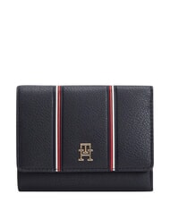 TOMMY HILFIGER TH ICON Portfel składany na trzy części - Portfele damskie