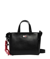 TOMMY HILFIGER TJ CITY CHARM Torebka z paskiem na ramię czarny - Torby damskie - 1