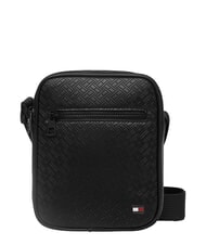 TOMMY HILFIGER TH EMBOSSED FLAG Mała torebka - Torby na ramię męskie