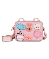 SJGANG GIRLY PINS Torba na ramię LIZAK R&Oacute;ŻOWY        - Torby i akcesoria dla dzieci - 1