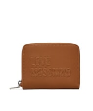 LOVE MOSCHINO SIGNATURE LOVE Średni portfel zapinany na zamek - Portfele damskie