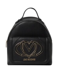 LOVE MOSCHINO LOGO Plecak z kieszenią przednią - Torby damskie