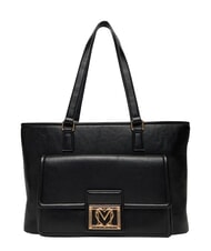 LOVE MOSCHINO EMBOSSED Torba na zakupy, podw&oacute;jna przenośność - Torby damskie