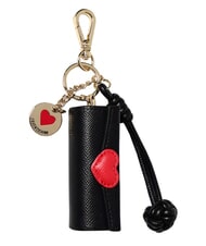 LOVE MOSCHINO CHARMS Brelok z metalowym logo - Brelok