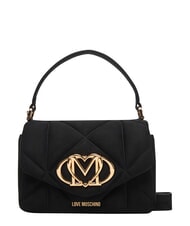 LOVE MOSCHINO EMBOSSED Mała torebka z paskiem na ramię - Torby damskie