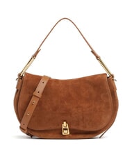 COCCINELLE CAMPIONARIO - MAGIE SUEDE BIM Torba na ramię zamszowa SK&Oacute;RA - Torby damskie - 1