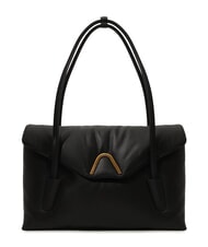 COCCINELLE CAMPIONARIO - CHESTER PUFFY SMOOTH Torba na ramię Czarny - Torby damskie - 1